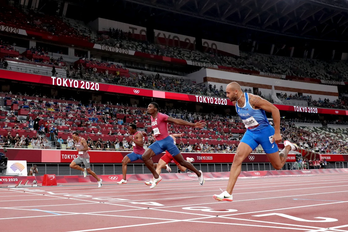 După 29 ani, Lamont Marcell Jacobs a readus în Europa titlul olimpic la 100 mFoto: Guliver / GettyImages