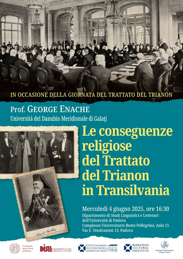 Conferenza in occasione della Giornata del Trattato del Trianon, Università di Padova, 4 giugno 2025 jpg