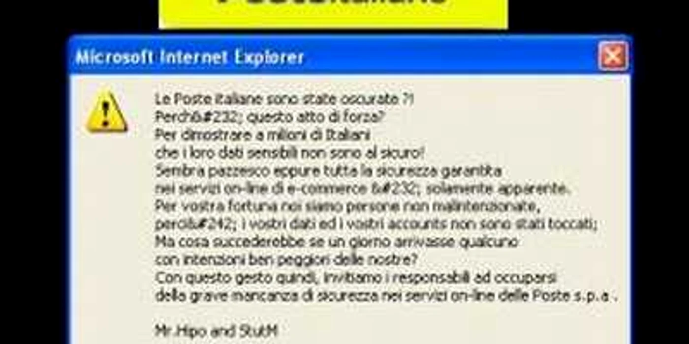 Site-ul Poştei Italiene a fost atacat de hackeri