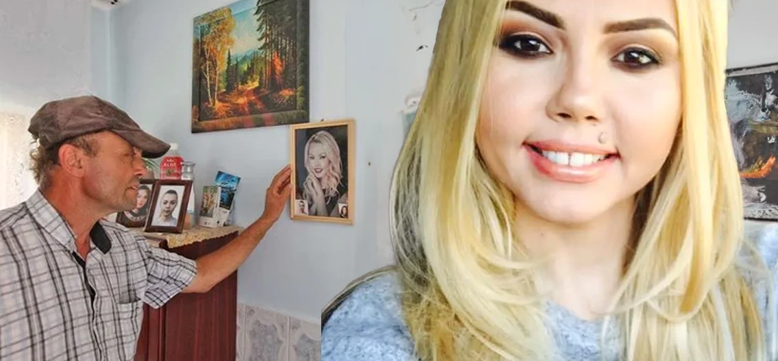 Tatăl Denisei Manelista îi păstrează pozele pe pereții casei în care ea a copilărit