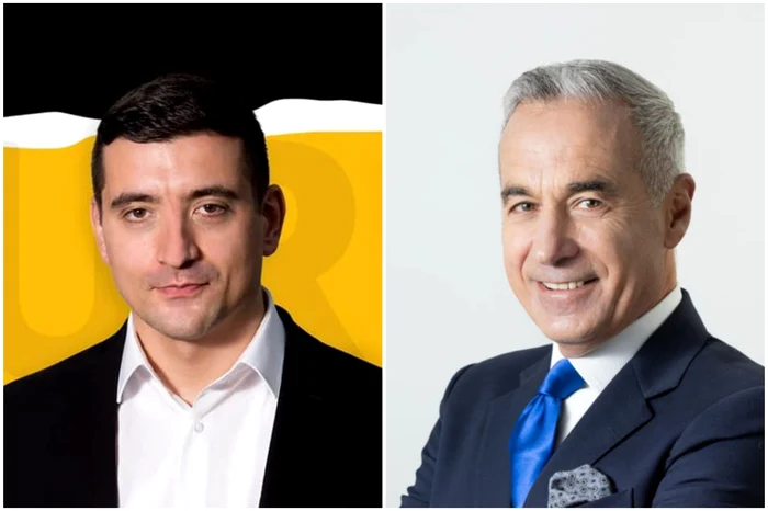 George Simion și Călin Georgescu. Foto: Facebook