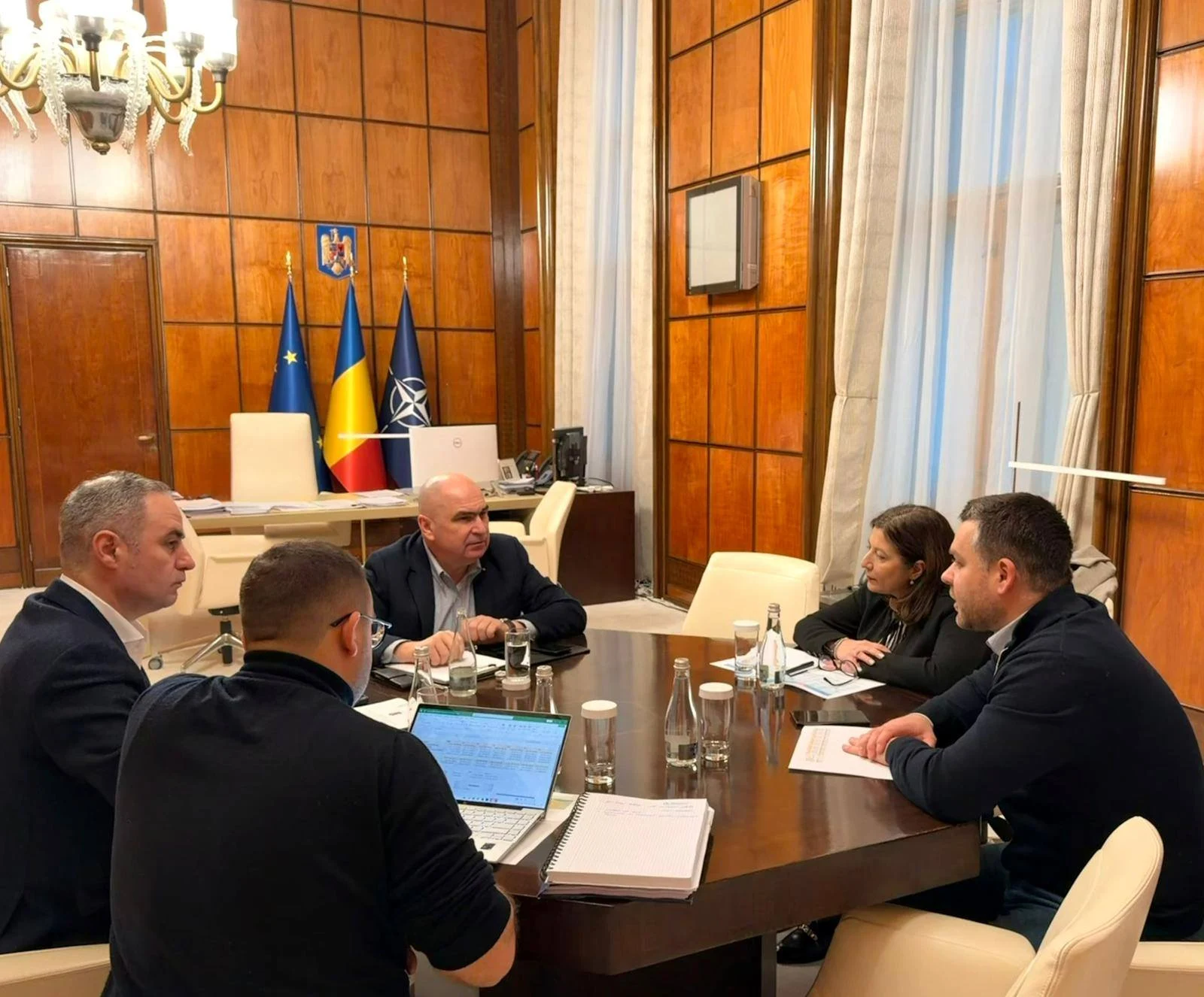 Ciprian Ciucu, după discuții cu premierul Ilie Bolojan și ministrul de Finanțe: Soluții de urgență pentru Termoenergetica și STB