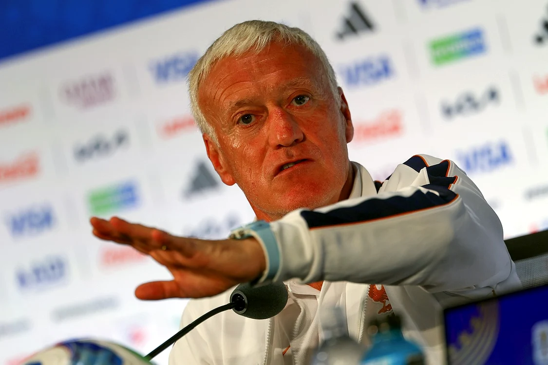 Didier Deschamps a confirmat că Mbappe e apt de joc (Foto: EPAImages)
