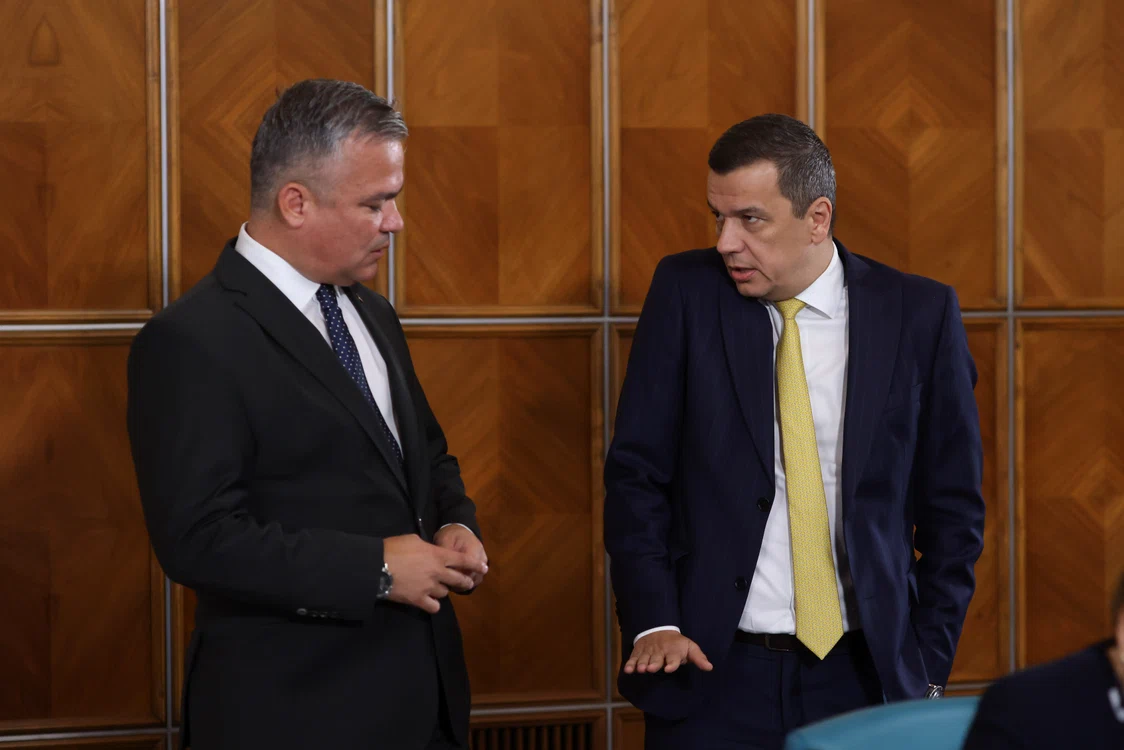 Adrian Veștea și Sorin Grindeanu. FOTO INQUAM / George Călin