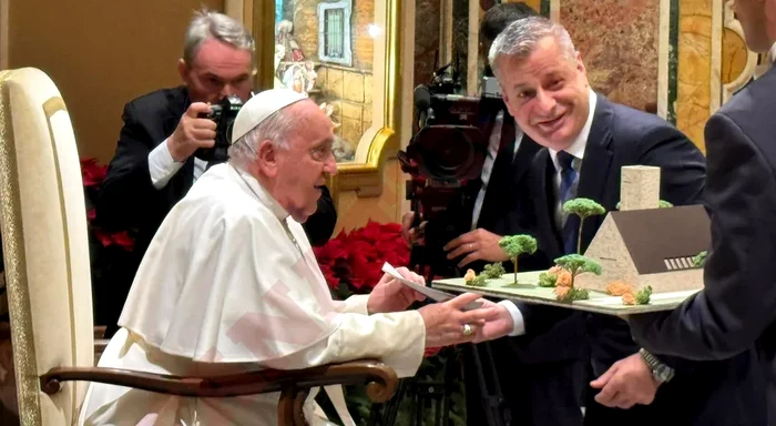 Neluțu Varga, primit la Vatican