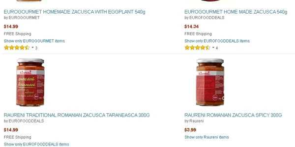 zacusca amazon.com