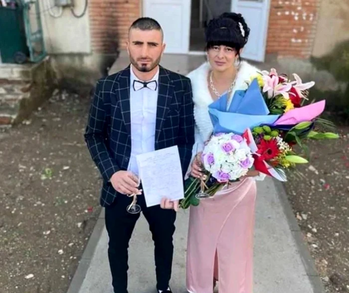 Laurențiu Lăcătușu și soția lui