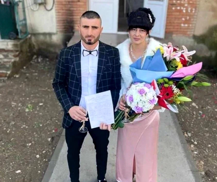 Laurențiu Lăcătușu și soția lui
