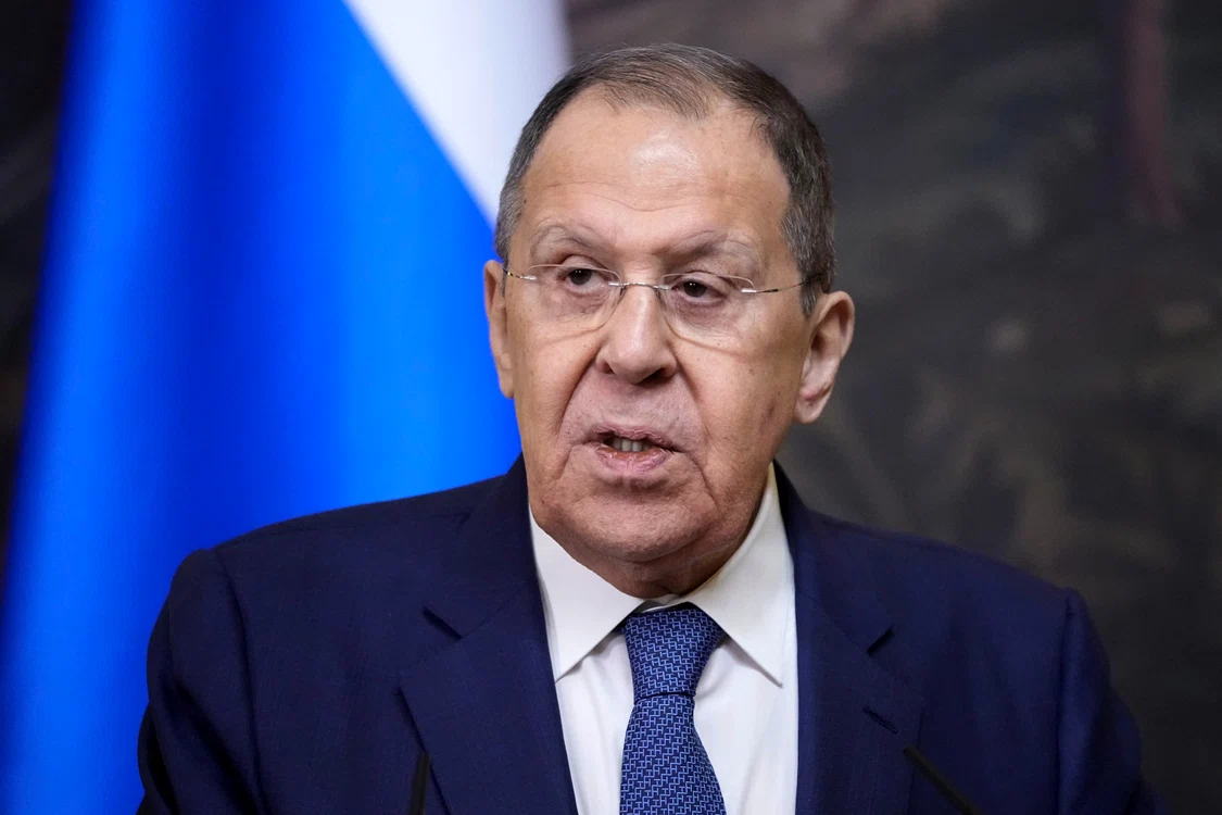 Ministrul rus de externe Serghei Lavrov la o conferință de presă la Moscova FOTO EPA EFE jpg