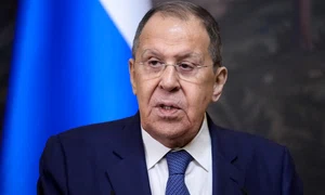 Ministrul rus de externe Serghei Lavrov la o conferință de presă la Moscova FOTO EPA EFE jpg