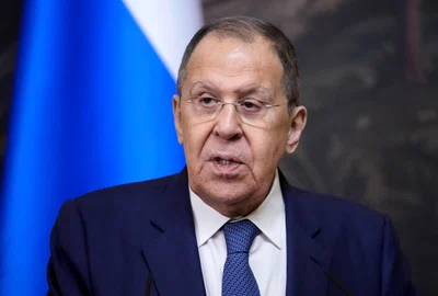 Ministrul rus de externe Serghei Lavrov la o conferință de presă la Moscova FOTO EPA EFE jpg