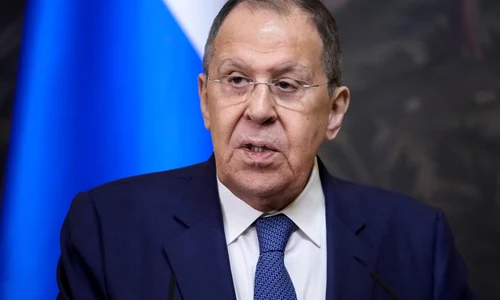 Ministrul rus de externe Serghei Lavrov la o conferință de presă la Moscova FOTO EPA EFE jpg