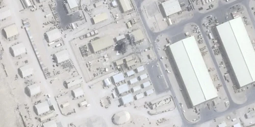 Imagini prin satelit baza americană Qatar FOTO Captură jpg