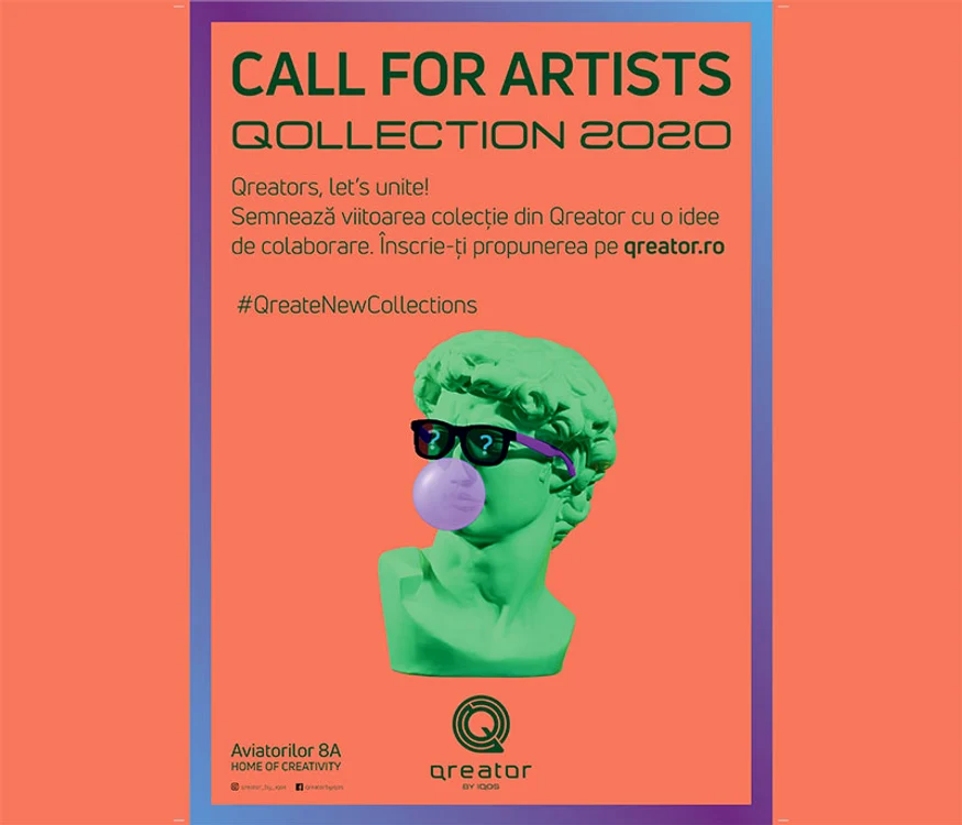 Call for Artists:  Qreator by IQOS caută artiști originali pentru colecțiile din 2020 jpeg