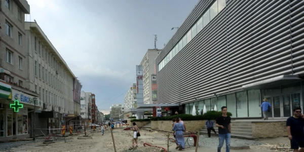 Dezastrul edilitar din inima Constanţei FOTO MI