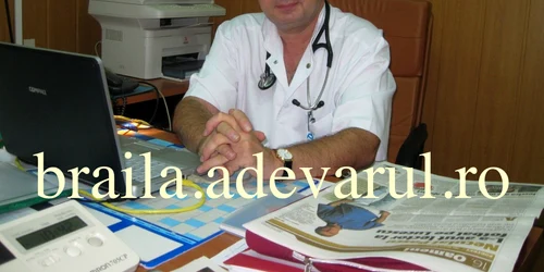 Doctorul Bogdan Minescu, şeful Secţiei Cardiologie din cadrul Spitalului Judeţean Brăila