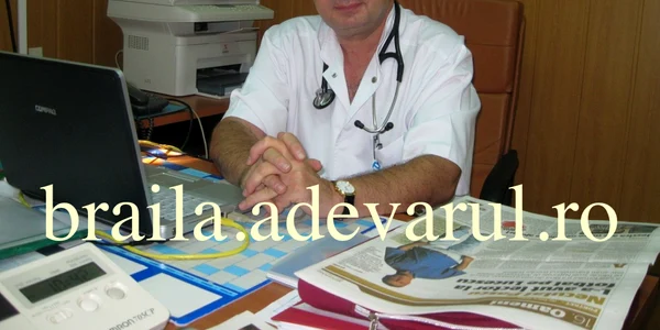 Doctorul Bogdan Minescu, şeful Secţiei Cardiologie din cadrul Spitalului Judeţean Brăila