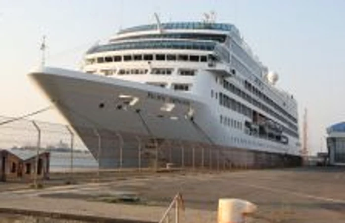 Pacific Princess a fost ultima navă de pasageri care a sosit în Portul Constanţa în 2012 FOTO Sînziana Ionescu