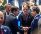 Nicușor Dan a dat mâna cu Donald Trump FOTO Administrația Prezidențială