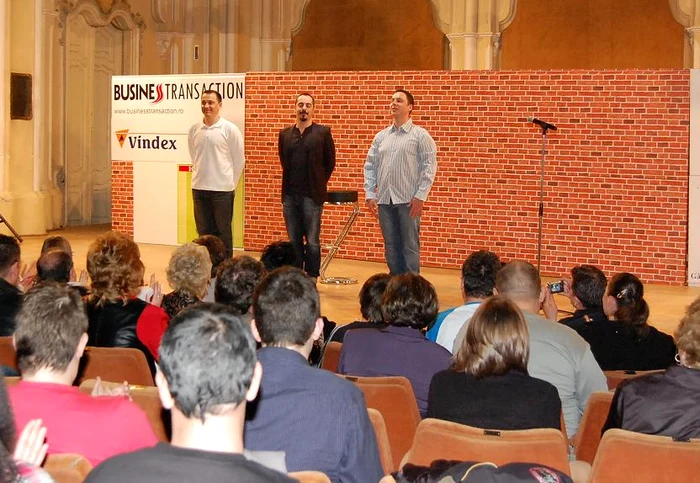 Sala Filarmonicii „Dinu Lipatti“ a fost umplută aseară la refuz de sătmărenii amatori de stand-up comedy