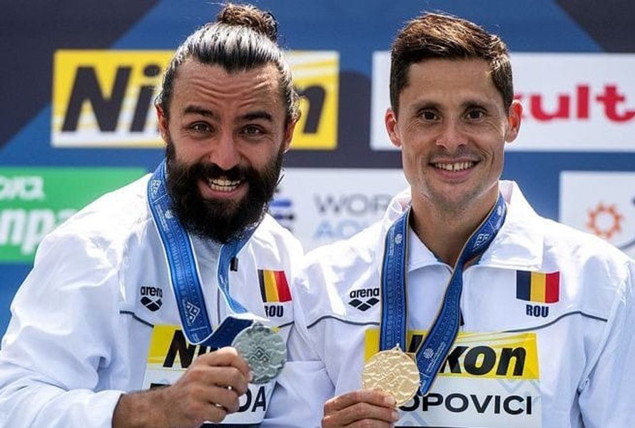 Cătălin Preda și Constantin Popovici, nominalizaţi pentru titlul de sportivul anului la high diving