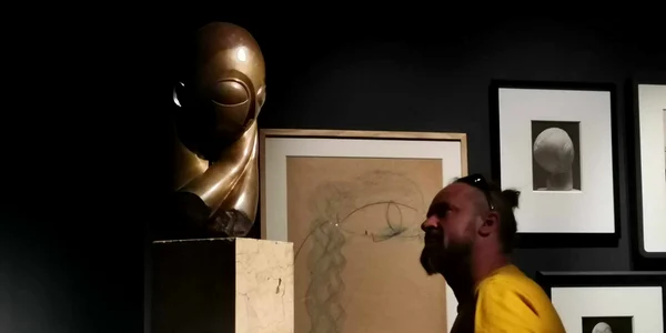 Expoziția Brâncuși de la Timișoara FOTO Ștefan Both