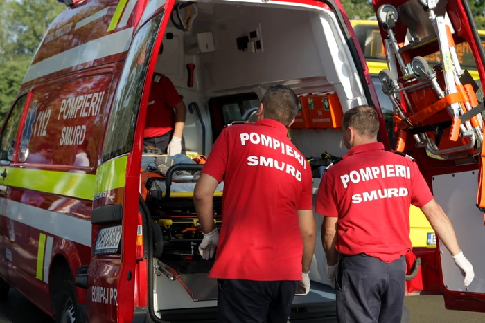 Copilul a suferit leziuni grave şi a fost transportat la Spitalul Judeţean (foto: arhivă)