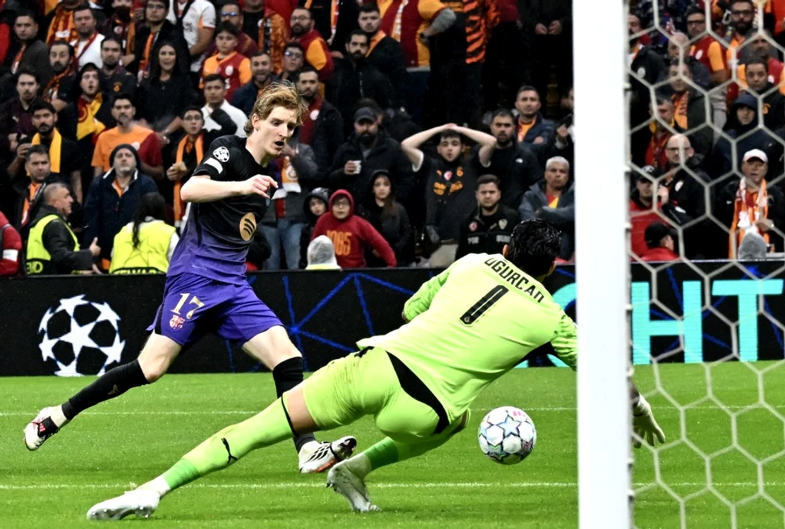 Gordon a înscris un gol pentru Barcelona la Istanbul