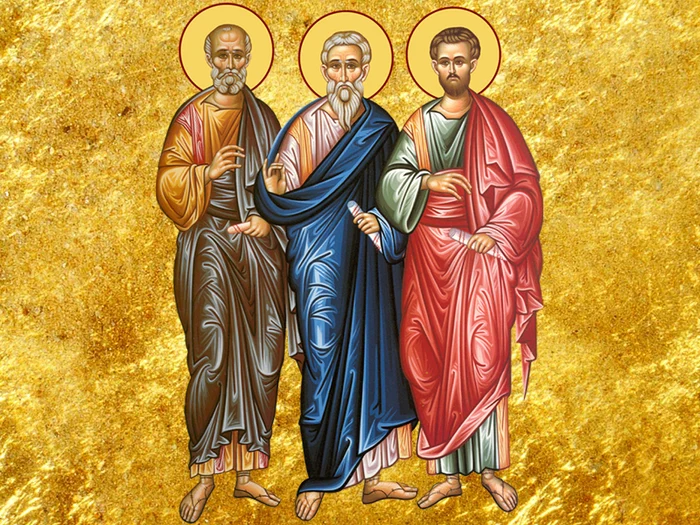 Sfinții Apostoli Sila, Silvan, Crescent (foto: doxologia.ro)