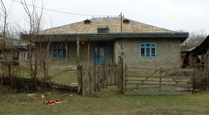 Casa în care a avut loc crima FOTO Adevărul