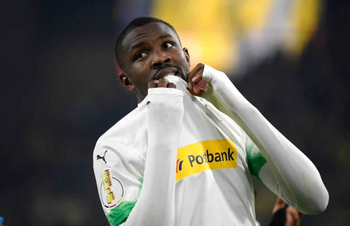 Marcus Thuram are zece goluri în Bundesliga în acest sezon