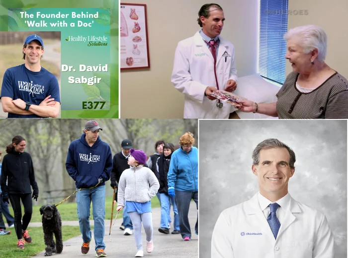 Cardiologul David Sabgir din Ohio fondatorul mișcării „Walk with a Doc”