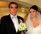 Silvia Chifiriuc și Petre Roman la nunta lor