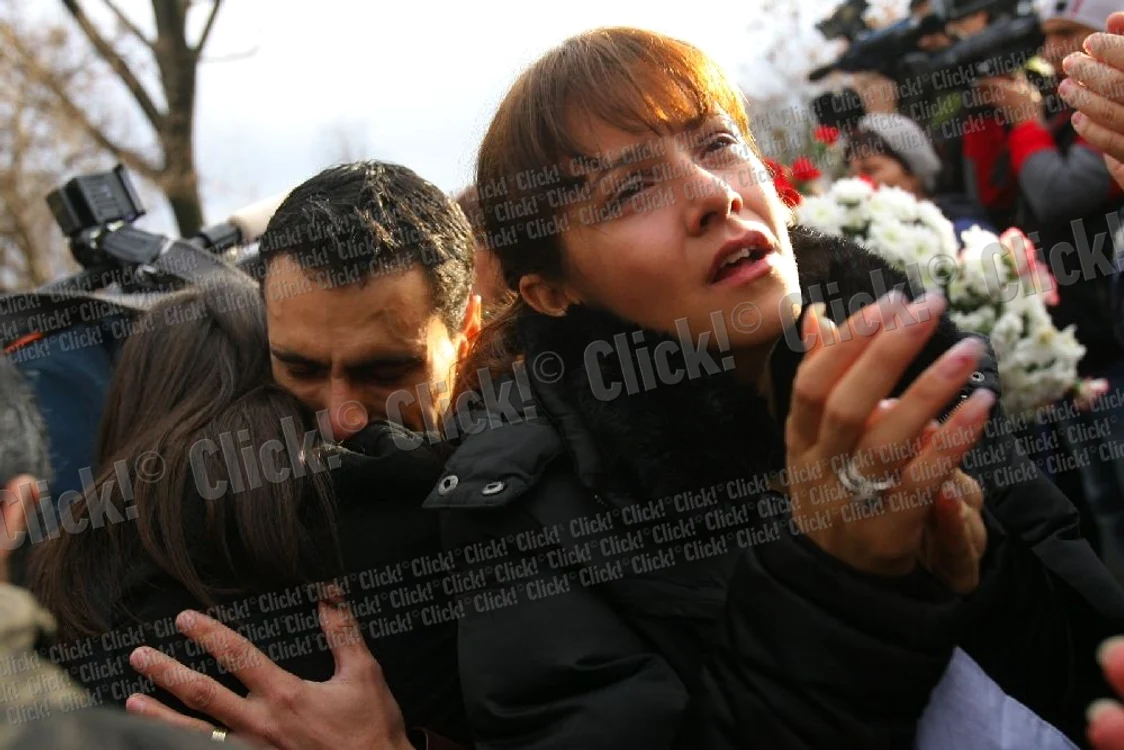 Funeraliile Mălinei Olinescu, în imagini. (Foto: Dorin Constanda)