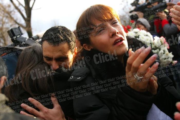 Funeraliile Mălinei Olinescu, în imagini. (Foto: Dorin Constanda)