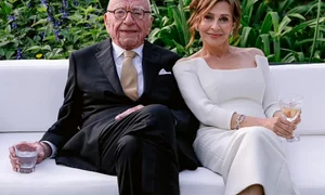 Rupert Murdoch cu soția lui  foto   News Corp jpg