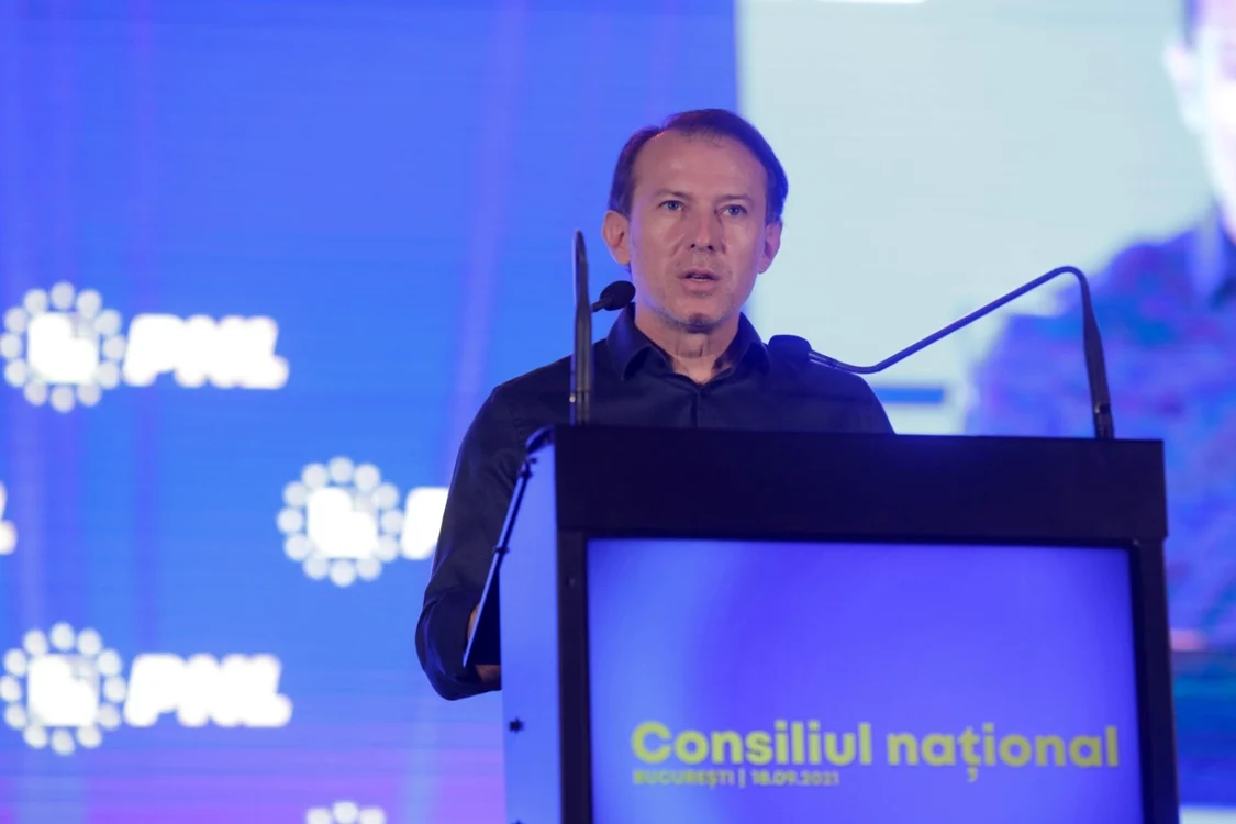Ludovic Orban şi Florin Citu la Congresul PNL18 septembrie 2021 FOTO Inquam Photos / George Calin