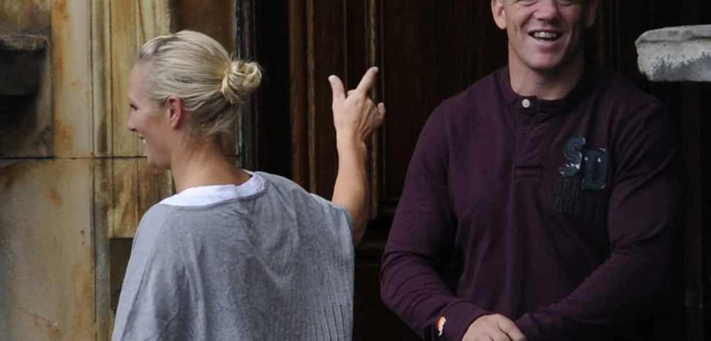 Zara Phillips, alături de Mike Tindall * Foto: Reuters