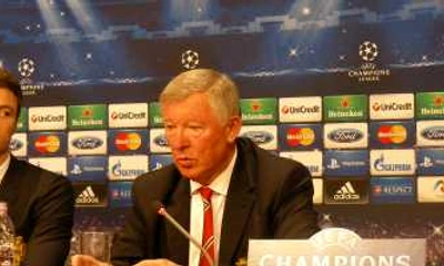 John Evans şi Sir Alex Ferguson