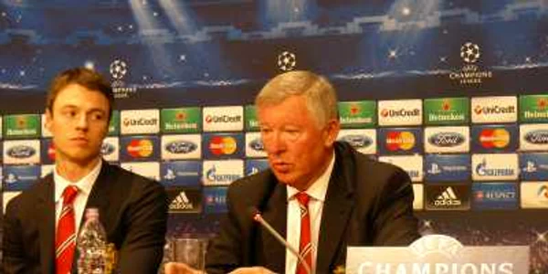 John Evans şi Sir Alex Ferguson