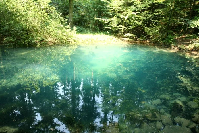 Ochiul Beului este un lac natural dinn apropierea Cascadelor Beușniței de pe pârâul Beu