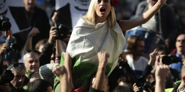 Proteste În Bulgaria FOTO AP