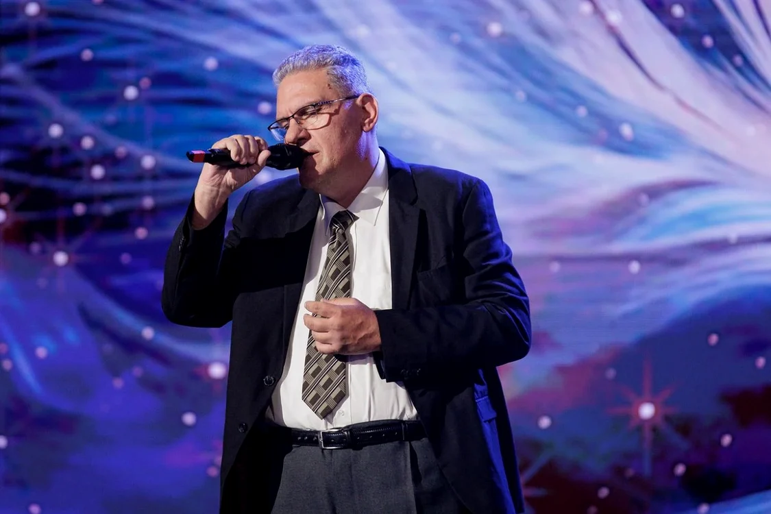 Răzvan Glodeanu la Românii au talent / FOTO: captură TV