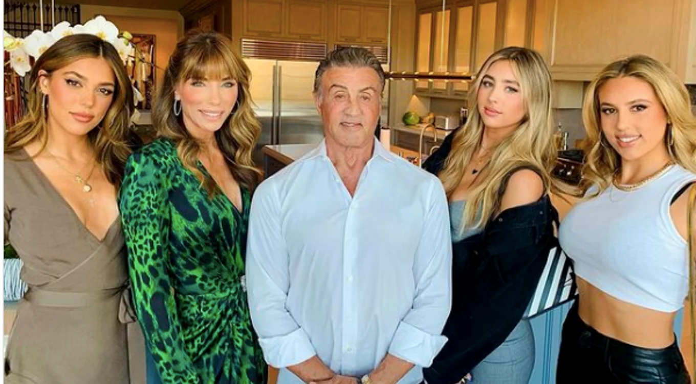 2 sylvester stallone si fiicele sale png png