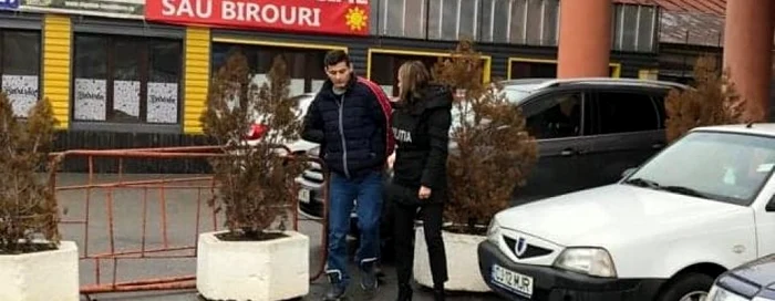 Alexandru Niţescu, în ziua în care a fost arestat preventiv FOTO Diana Frîncu