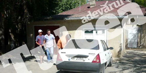 Marcel Cătăraru, escortat de poliţie