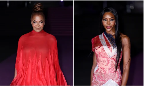 Janet Jackson și Naomi Campbell la Pink Ball de la British Museum   Profimedia jpg