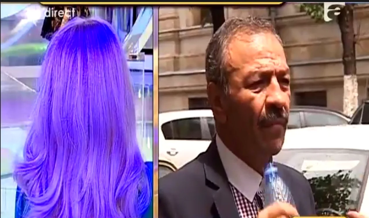 Femeia nu a vrut să îşi arate faţa în timpul emisiunii