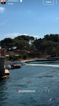 Andreea Esca se află pe Coasta de Azur/sursă foto: Instagram