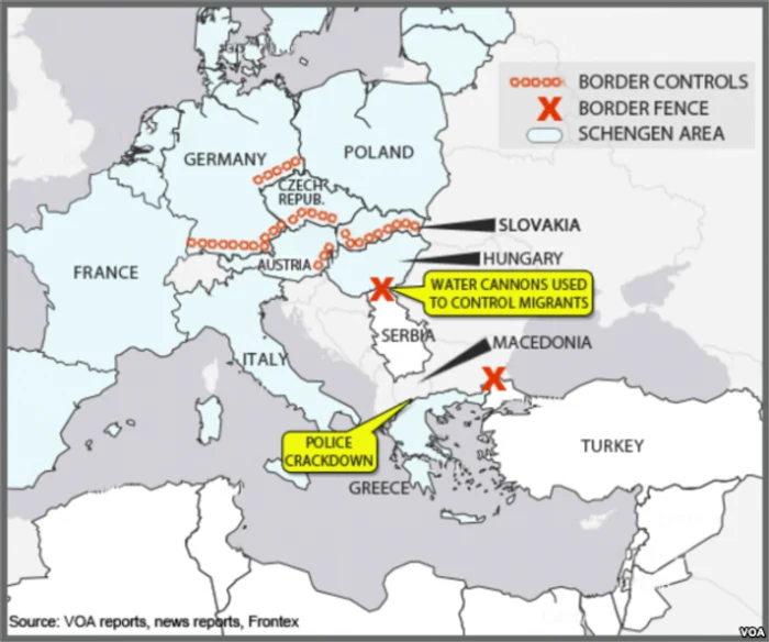 granita europa criza refugiatilor